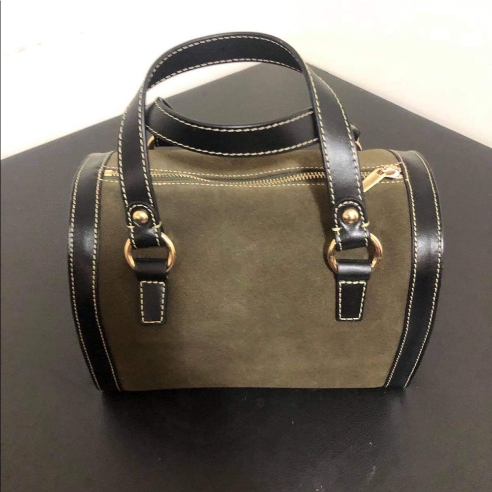 Barney’s New York Suede Trotter Bag